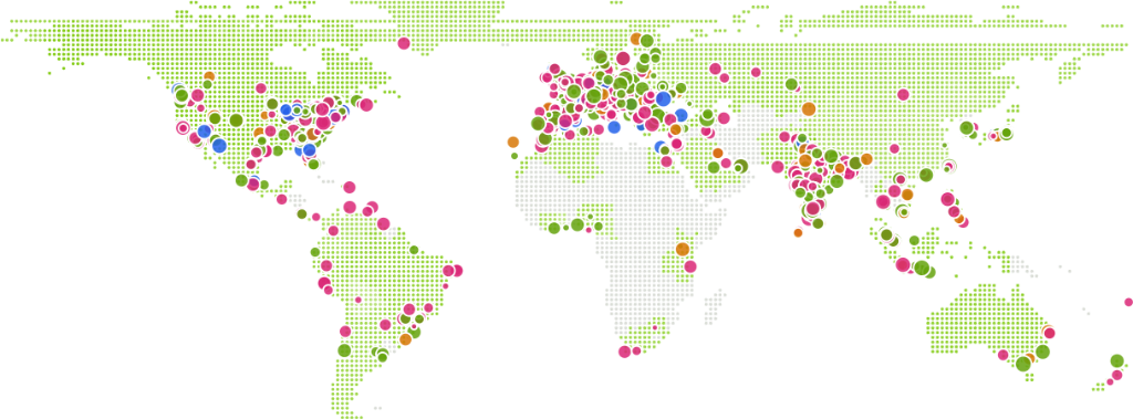 Global Audio Activity Map